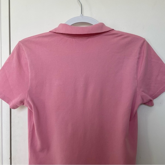 LACOSTE Girls Pink Piqué Polo Dress. Size 16. - Picture 6 of 12